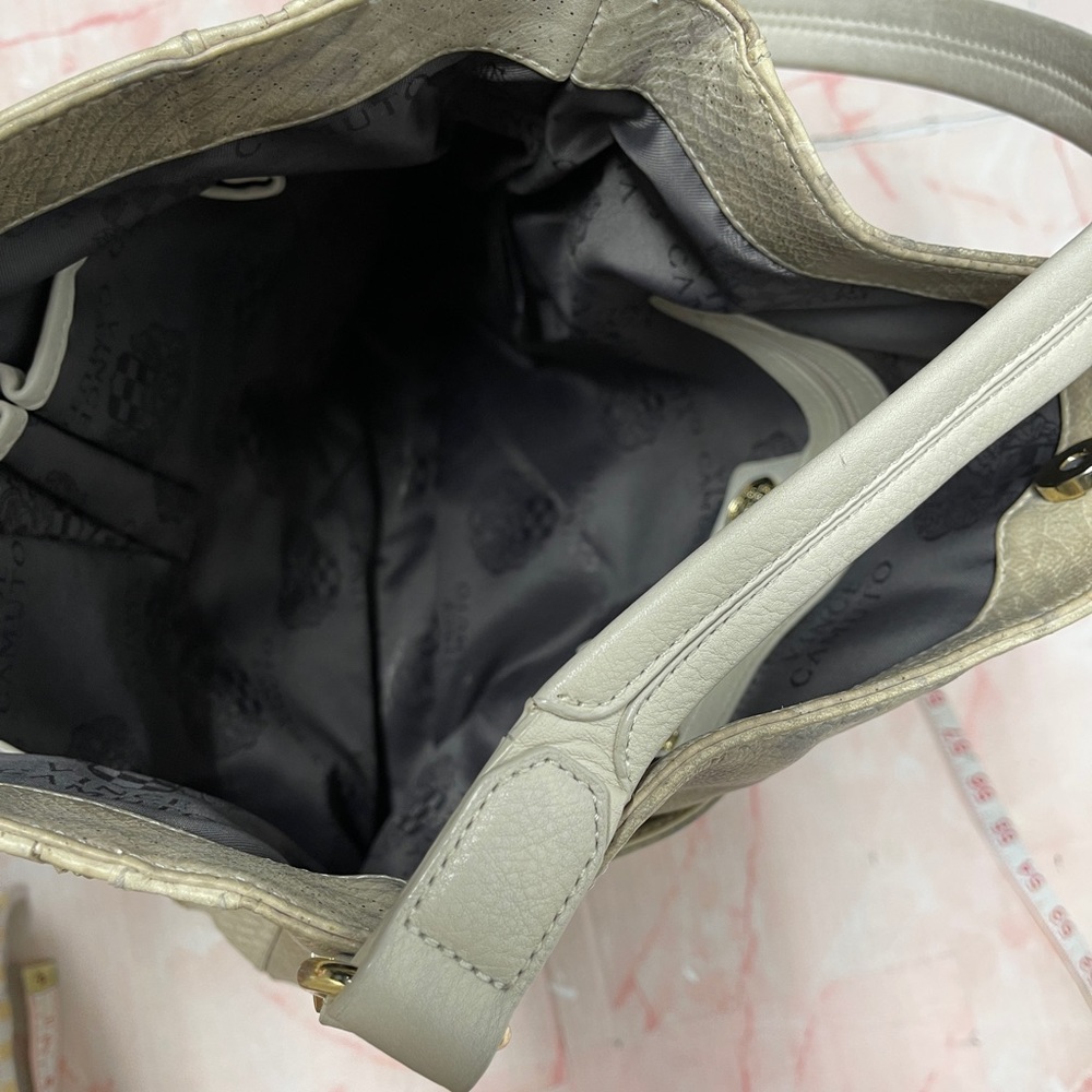 Vince Camuto Metallic Snakeskin Hobo bag ML - Picture 6 of 8